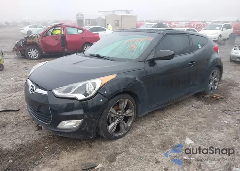 2016 Hyundai Veloster from USA, damaged, VIN KMHTC6AD2GU259127